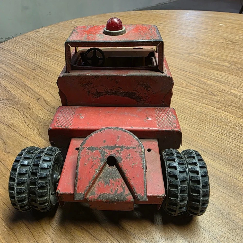 Vtg 1960's Structo Made in USA Fire Truck Cab